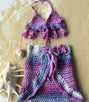 Handmade Boho Kids Beachwear Baby Girl Swimsuit Cover