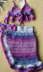 Handmade Boho Kids Beachwear Baby Girl Swimsuit Cover