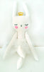 Handmade Plush Animal Doll nursery decor pillow, Bunny Princess