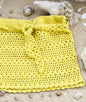 Handmade Crochet Mini Skirt Bikini Cover Up