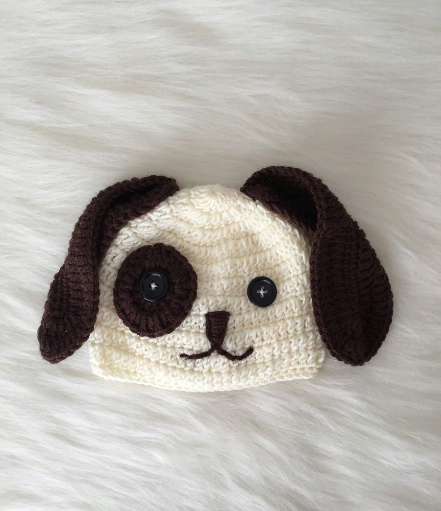 Handmade Baby Hat & Knit Diaper Cover Doglover