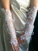 Handmade French Lace Wedding Gloves