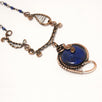 Handmade Wire Wrapped Lapis Lazuli Boho Necklace