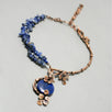 Handmade Lapis Lazuli Copper Wire Wrap Necklace