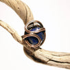 Handmade Lapis Lazuli Wire Wrap Adjustable Ring