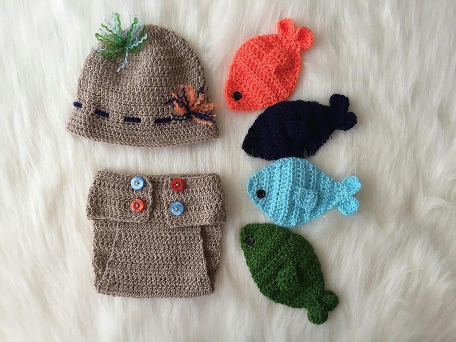 Handmade Baby Costume, Fisherman