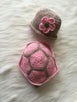 Handmade Pink Turtle Baby Costume, Newborn Photo Prop