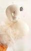 Handmade Plush Swan Doll stuffed swan Nursery decor Wedding decor