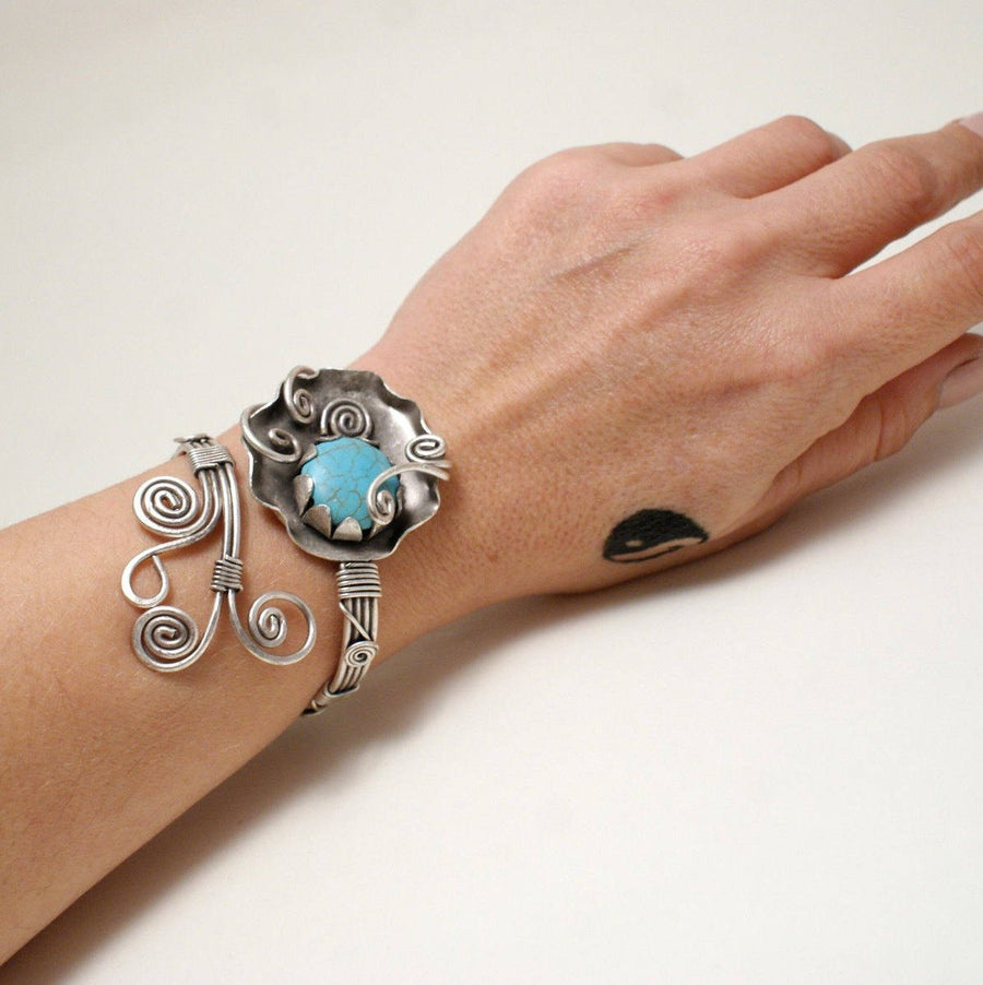 Handmade Turquoise Cuff Bracelet