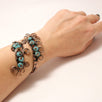 Handmade Wire Wrapped Turquoise Bracelet