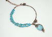 Handmade Turquoise Wire Wrapped Necklace