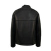 Wool And Leather Jacket - Black