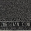 Dior Chevrons Wool Blend Scarf - Gray / Black