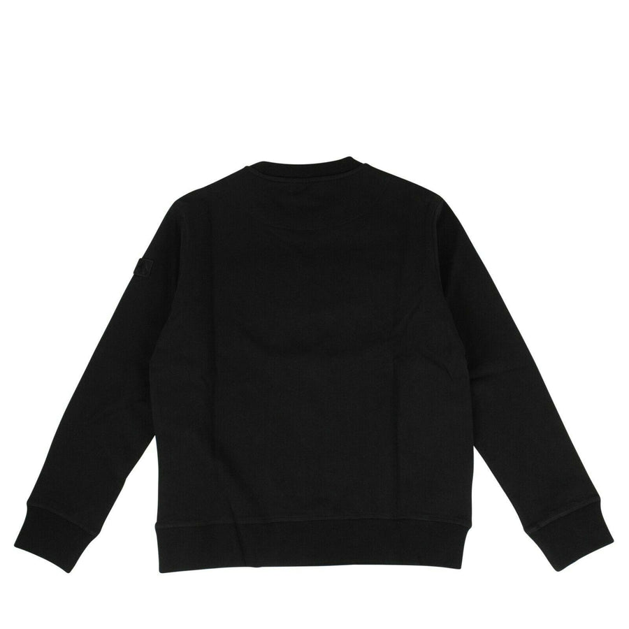 Men's Cotton 'Moose Haha' Pull-Over Sweater - Black