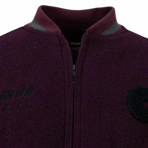 Season 5 'Oxblood Ink' Classic Bomber Jacket -  Burgundy