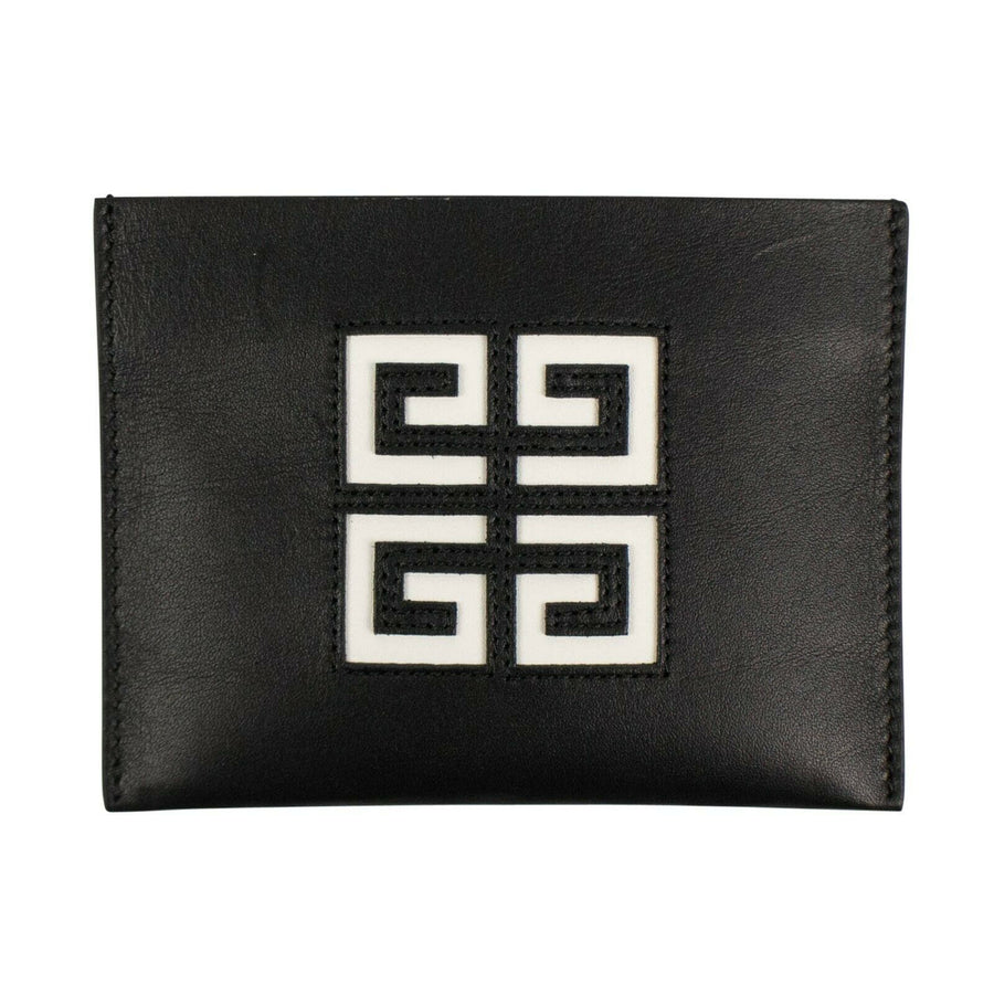 Leather 4G Cardholder Wallet - Black