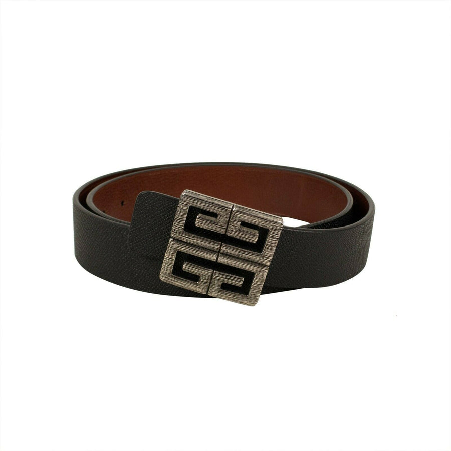 Leather Reversible 4G Buckle Belt - Black/Brown