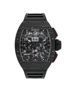 Richard Mille RM011, Black Night NTPT Carbon Chronograph 50MM Watch RM011(PRE-OWNED)