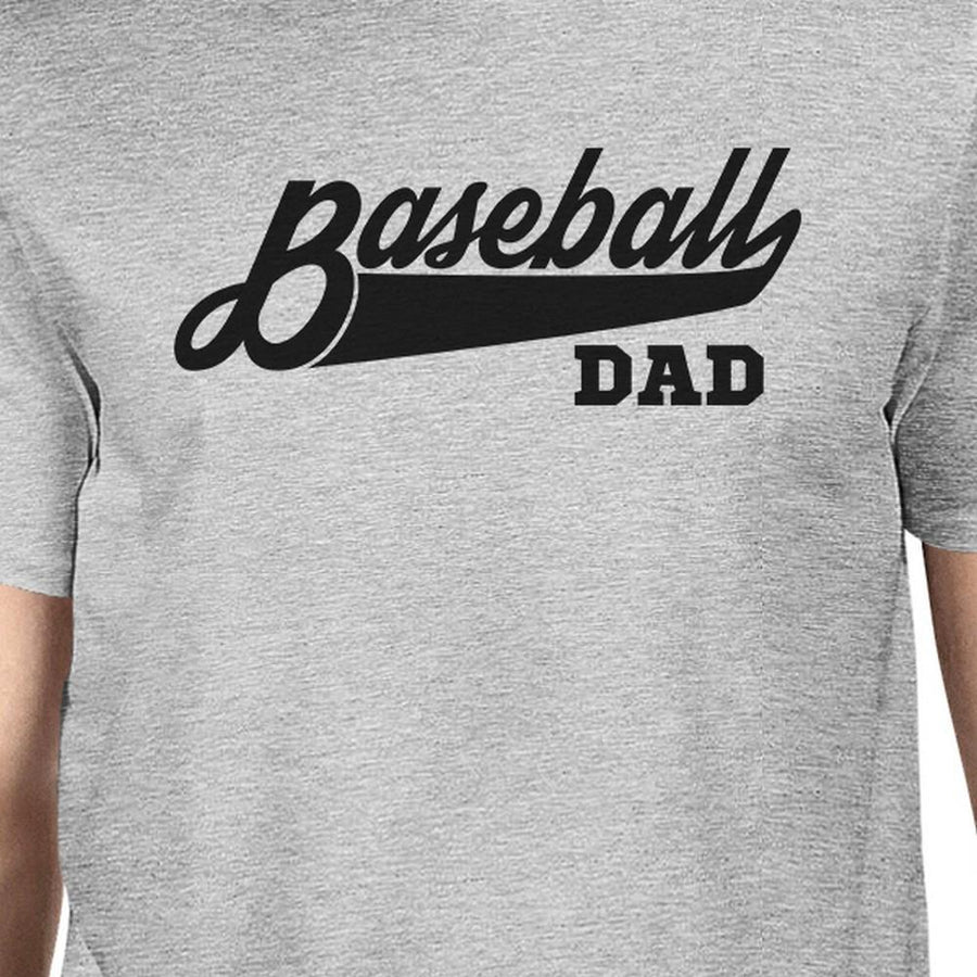 Baseball Dad Men's Short Sleeve Tee Unique Gifts For Baseball Fans