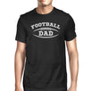 Football Dad Men's Black T-Shirt Fathers Day Gifts For Football Dad