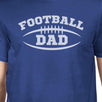 Football Dad Men's Funny Graphic T-Shirt For Dad Witty Design Tee