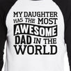 The Most Awesome Dad Baseball Tee For Men Perfect Fathers Day Gifts