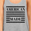 American Made Cute Womens Racerback Tank Top Gifts For Army Wives