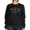 I Put The Riot In Patriotic Unisex Black Crewneck Sweatshirt Gifts