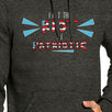 I Put The Riot In Patriotic Unisex Charcoal Grey Hoodie Funny Gifts