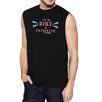 I Put The Riot In Patriotic Mens Black Muscle Top 4th Of July Tanks