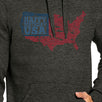 Happy Birthday USA Unisex Dark Gray Hoodie Crewneck Pullover Fleece