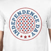 Independence Day American Flag Shirt Mens White 4th Of July T-Shirt