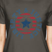 Liberty Justice American Flag Shirt Womens 4th Of July Tee Shirt