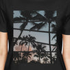 Palm Trees California Sunset Photography Womens Short Sleeve Shirt