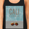 California Pool Sunglass Womens Lightweight Summer Cotton Tank Top