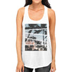 Palm Trees California Sunset Photography Women Graphic Tanks Cotton