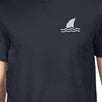 Mini Shark Navy Mens Lightweight Summer Short Sleeve Tee Gift Ideas