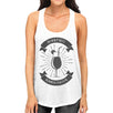 Beach Party Summer Festival Womens White Tank Top