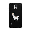 Llamas With Sunglasses - Black Phone Case