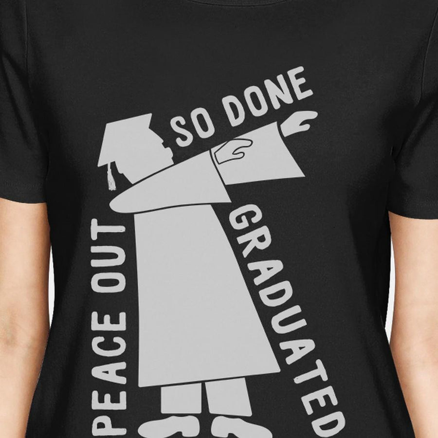 Graduated Dab Dance Womens Black Shirt