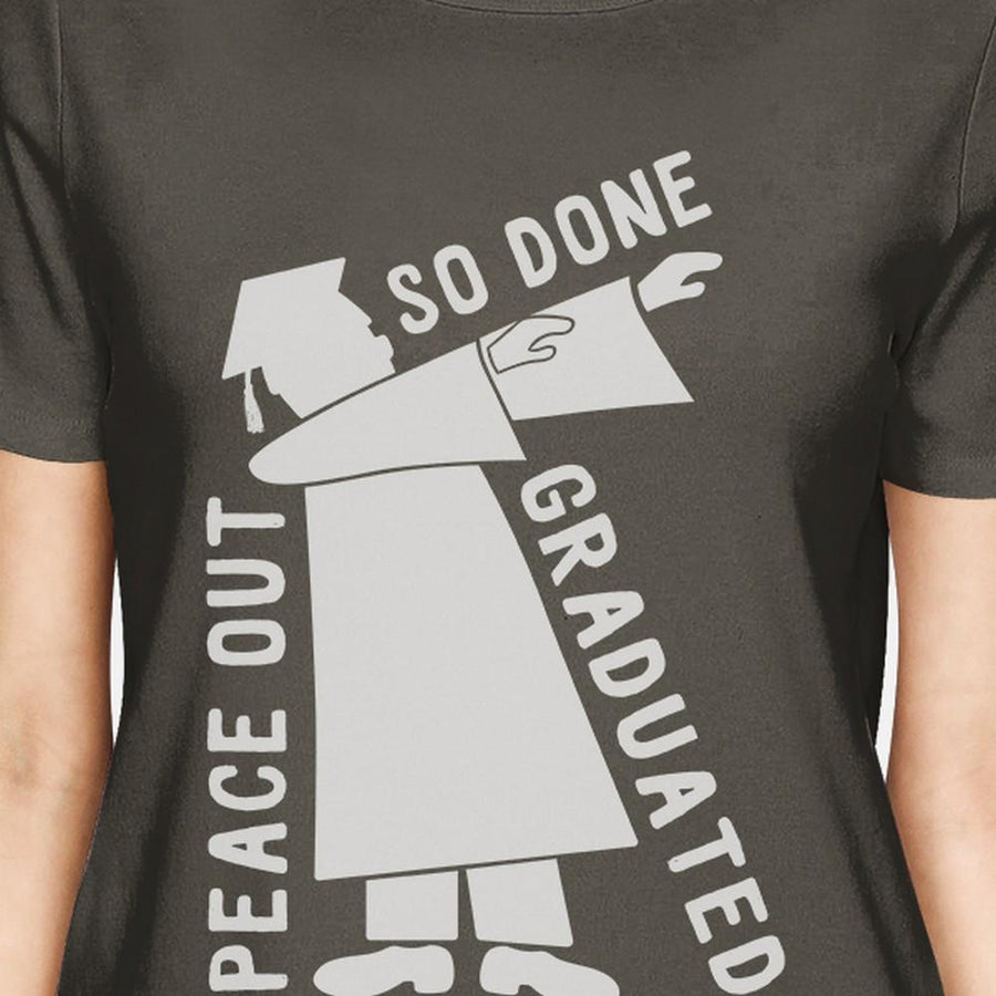 Graduated Dab Dance Womens Dark Grey Shirt