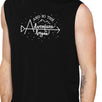 And So The Adventure Begins Mens Black Muscle Top