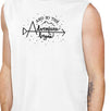 And So The Adventure Begins Mens White Muscle Top