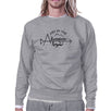 And So The Adventure Begins Grey Sweatshirt