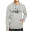 And So The Adventure Begins Grey Hoodie