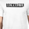 Brewmaster Homebrewed Dad and Baby Matching White Shirts