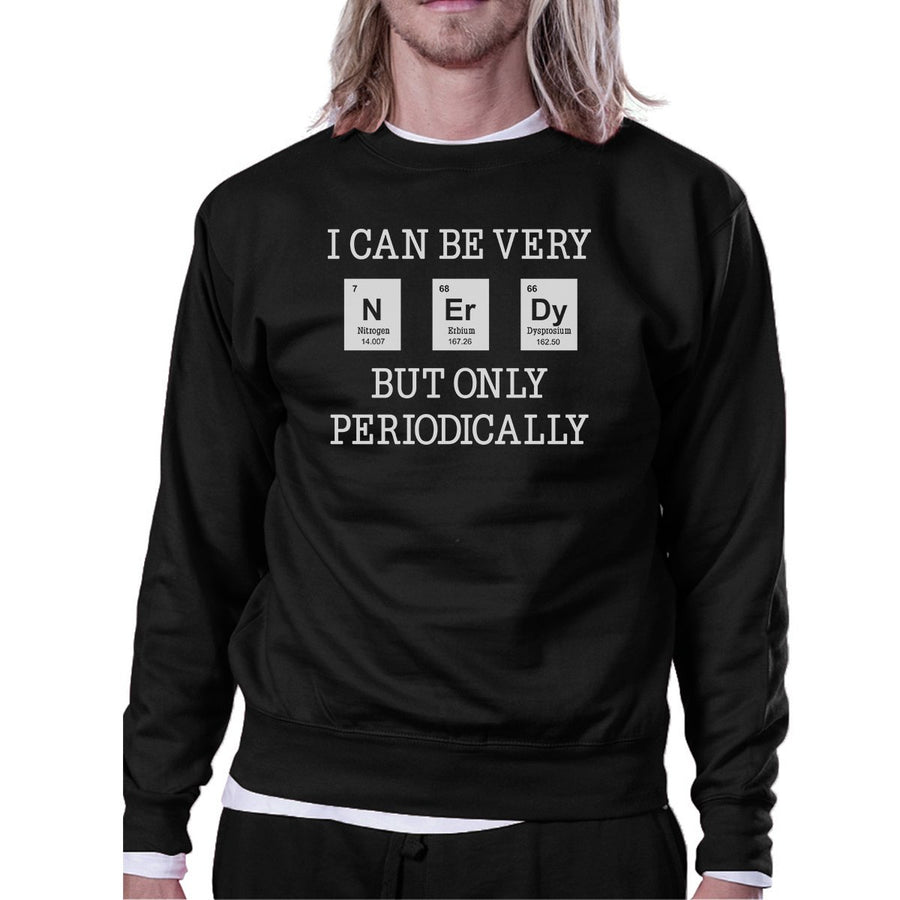 Nerdy Periodically Black Sweatshirt