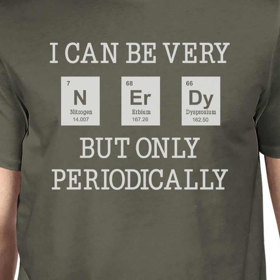 Nerdy Periodically Mens Dark Grey Shirt