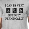 Nerdy Periodically Mens Grey Shirt