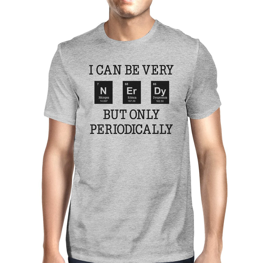 Nerdy Periodically Mens Grey Shirt